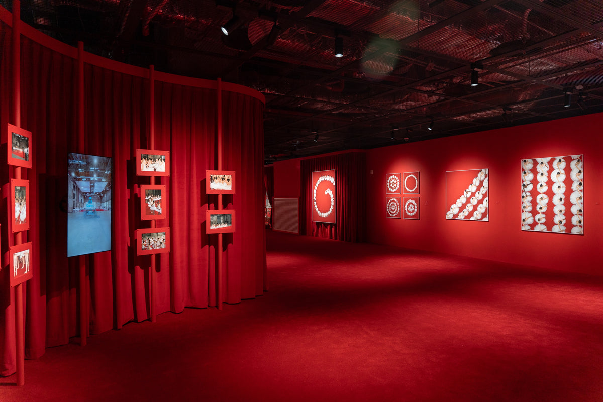 Still art, passé red room, Moving Life, Still Art exhibition, Seoul