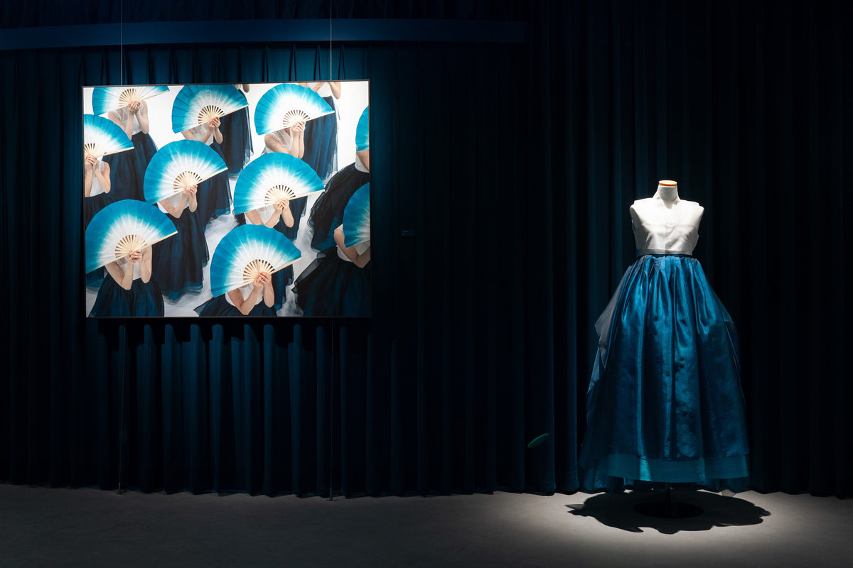 Korean still room with hanbok works, Moving Life, Still Art exhibition, Seoul